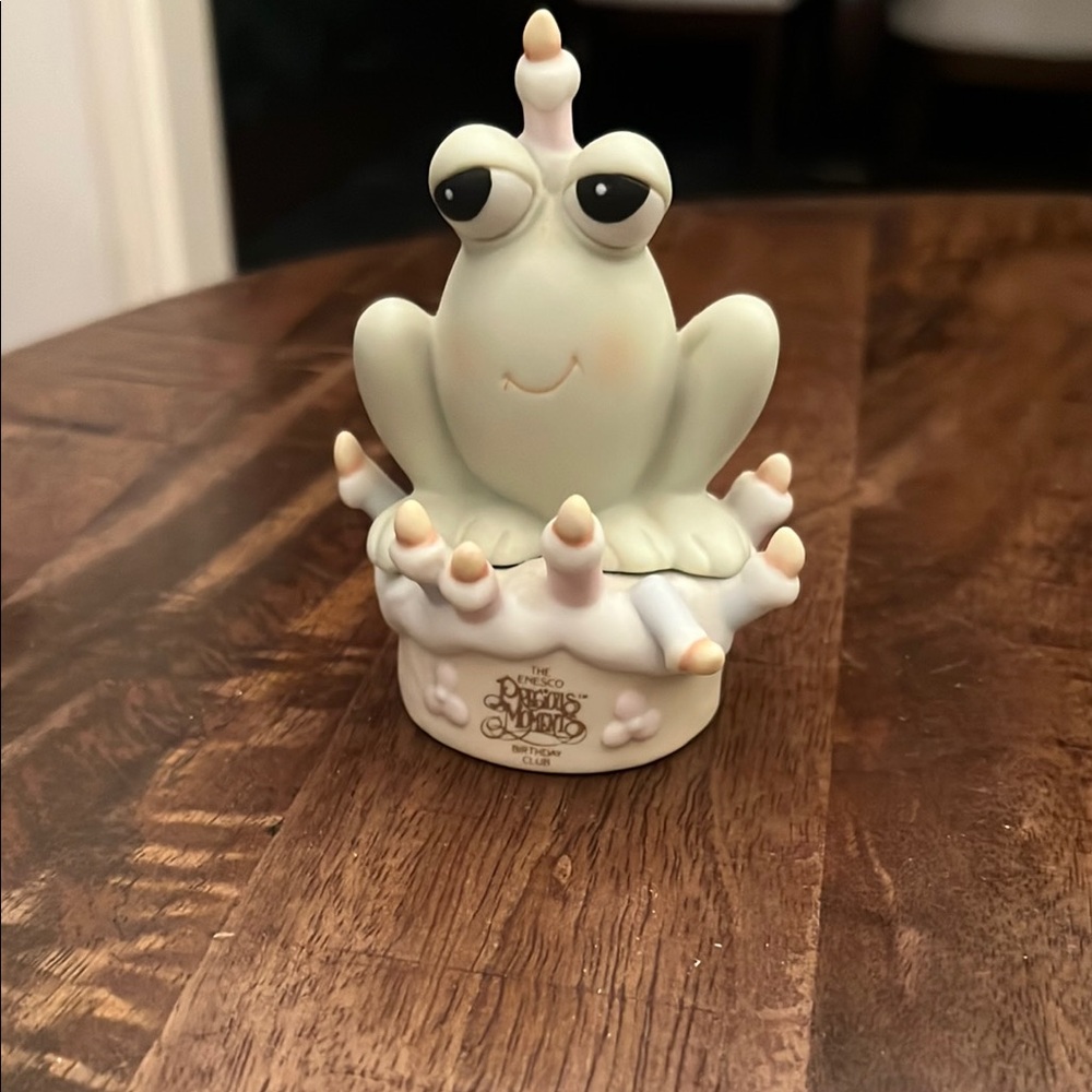 Precious Moments Frog Figurine